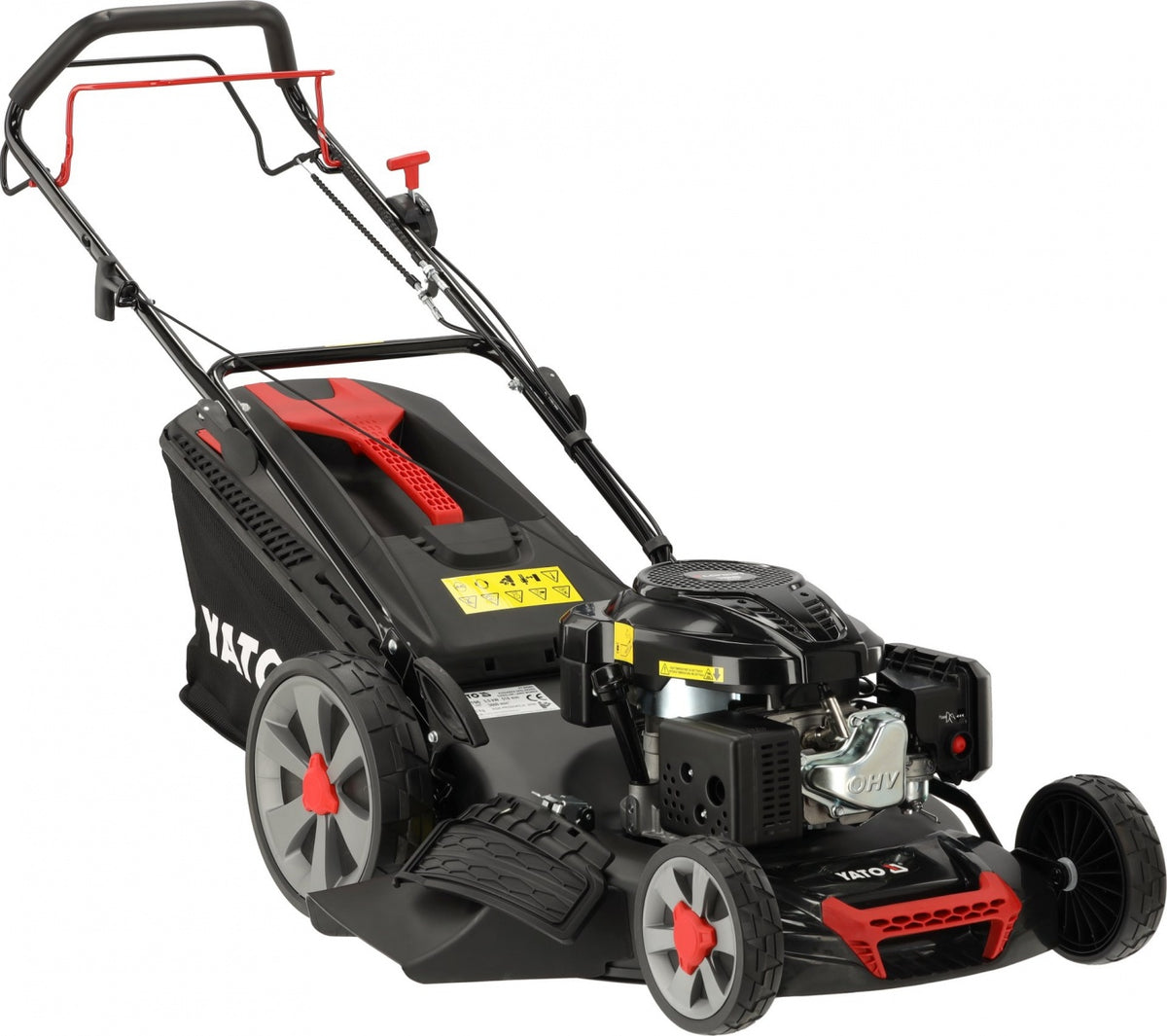 Benzininė vejapjovė su „Loncin“ 3.5 kW varikliu | 51.8 cm | 55 l (YT-85505)