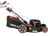 Benzininė savaeigė vejapjovė su ratų pavara | 56 cm | 3,5 kW 196 cm³ Loncin variklis | 4-in-1 (YT-85506)