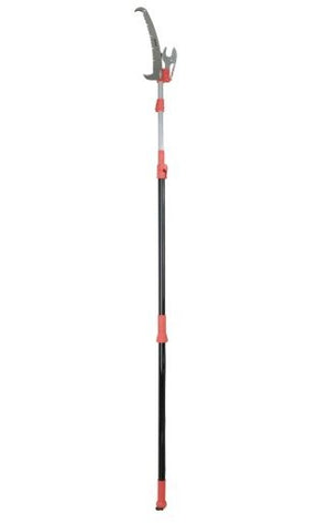 Teleskopinis šakų genėtuvas su pjūklu, 238–400 cm | iki 30 mm (YT-88773)