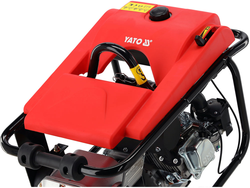 Benzininis grunto tankintuvas (vibroplūktuvas) 4,1 kW | Loncin LC168F-2H | 10 kN (YT-90337)