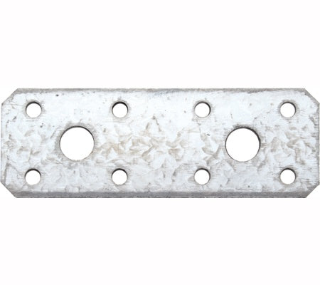 Стальная пластина с отверстиями 100 x 35 x 2.5 mm