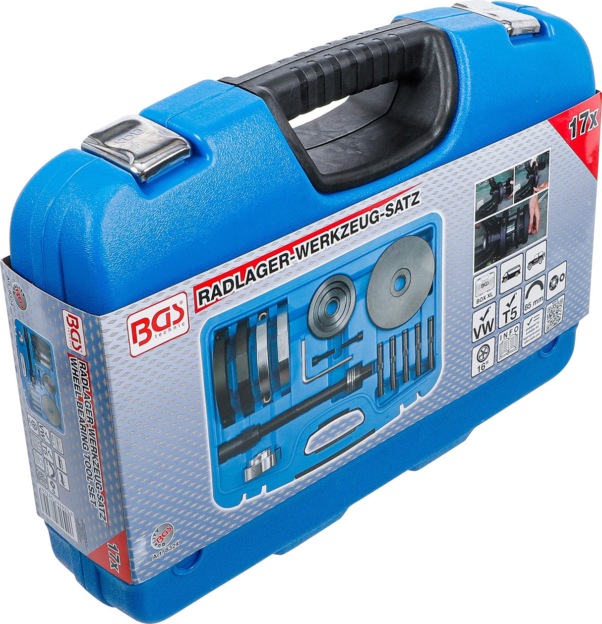 Ratų guolių presavimo įrankiai | VW | Guolio blokas Ø 85 mm (8324)