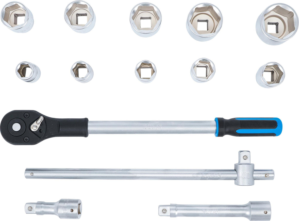 Galvučių ir rakto komplektas | 20 mm (3/4") | 14 vnt. (1206)