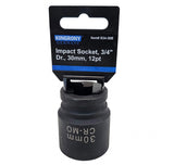 Galvutė smūginė | 12 kampų | 20 mm (3/4") | 30 mm (S34-30B)