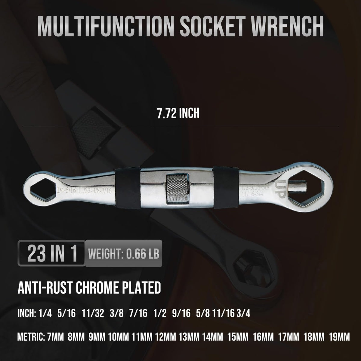 Reguliuojamas veržliaraktis | 23 viename (ASW23)