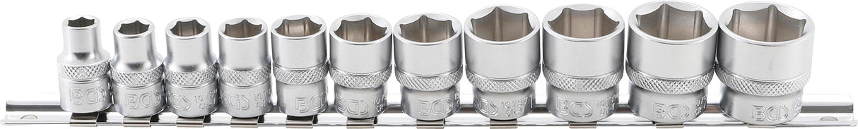 Galvučių rinkinys, šešiakampės | 10 mm (3/8") | 5/16" - 7/8 "| 11 vnt. (9110)