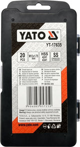 Sriegio remonto rinkinys | M12 x 1.75 | 30 vnt. (YT-17635)