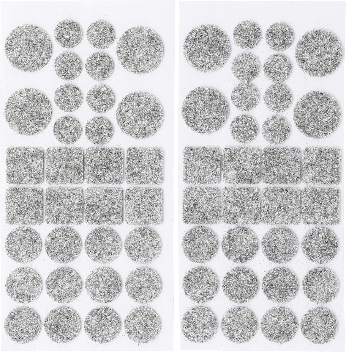 Vailokinių padų rinkinys | pilkas atspalvis | 64 vnt. (80703)