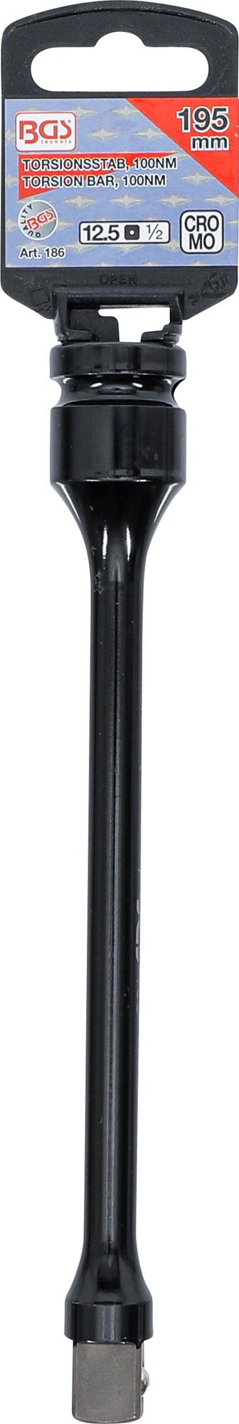 Riboto sukimo momento ilgintuvas | 100 Nm (186)