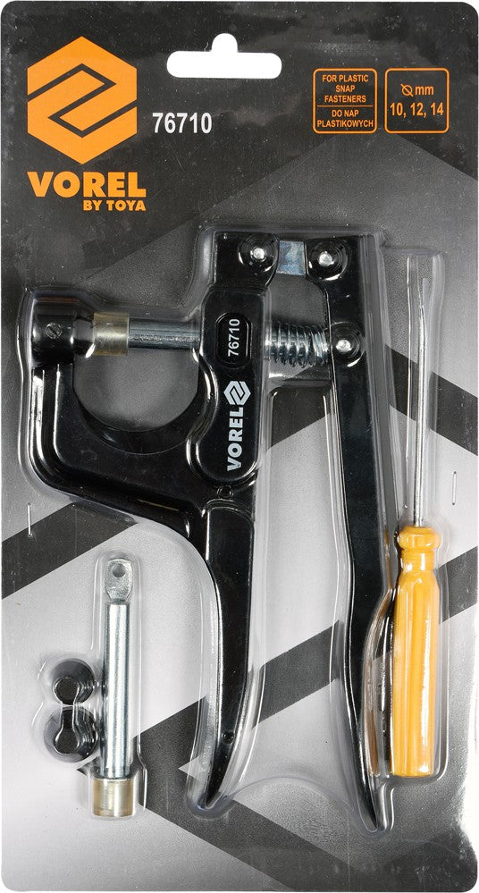 Įrankis odos, tekstilės, plastiko ir kt. presavimui 150 mm (76710)