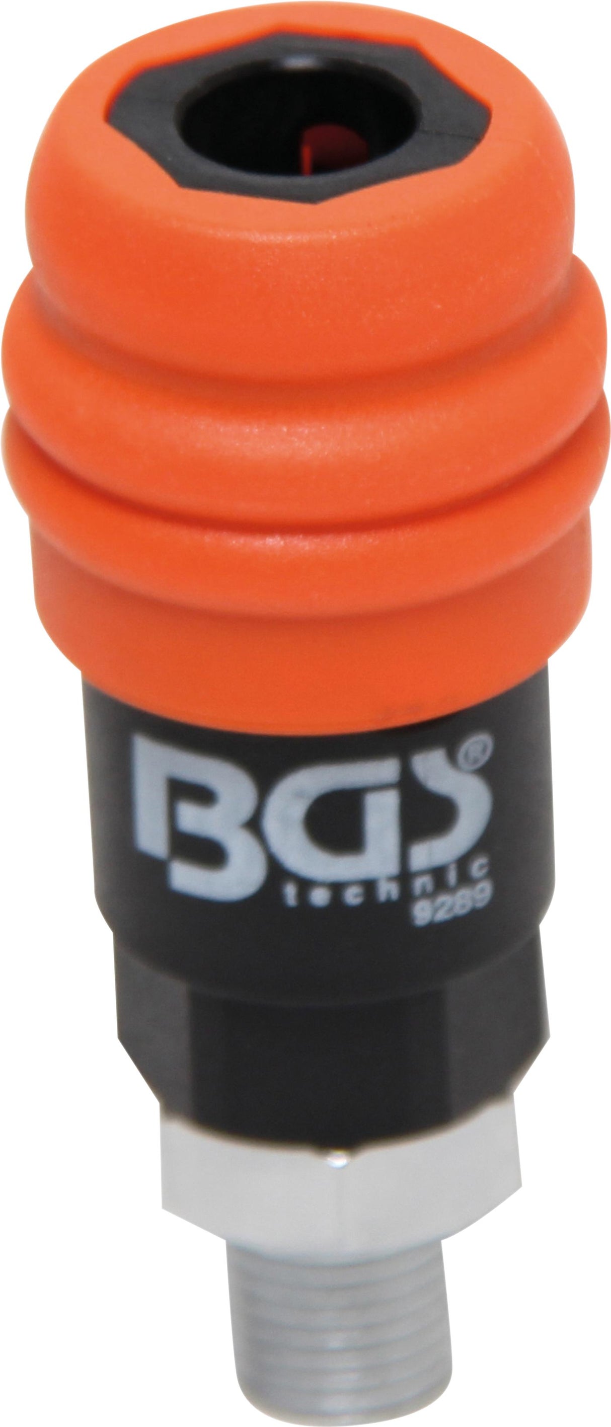 QUICK AIR COUPLING | 2-STAGE RELEASE FUNCTION | 1/4" EXTERNAL THREAD (9289)