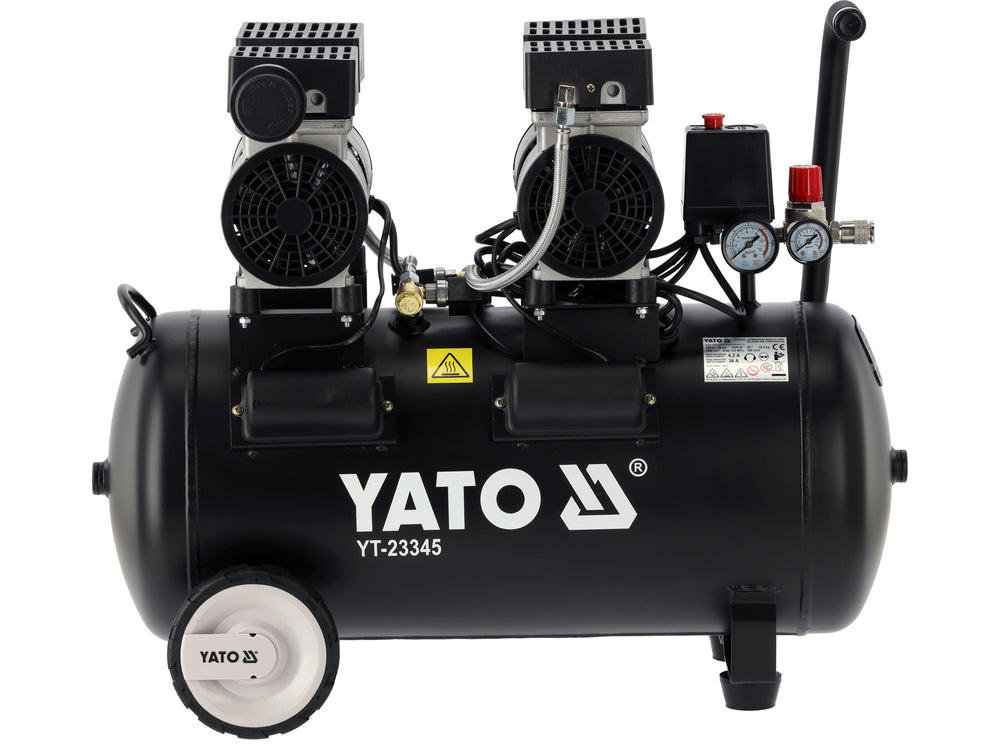 Oro kompresorius tylus | betepalinis | 50L/0.8MPA/8BAR/115PSI/ 280l/min | 1500 W (YT-23345)
