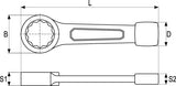 RING SLOGGING WRENCH 41MM (YT-1607)