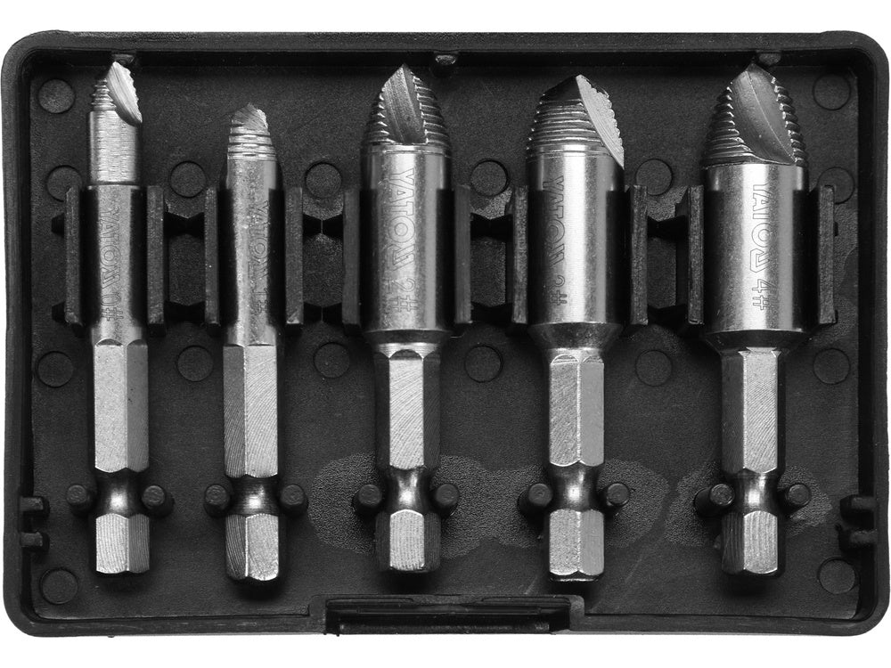 Sraigtiniai ištraukikliai | # 0- # 3 | 5 vnt. (YT-06035)