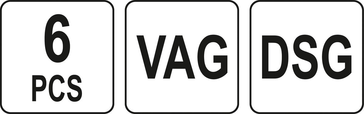 Duplex sankabos remonto komplektas | VAG DSG transmisijai (YT-06316)