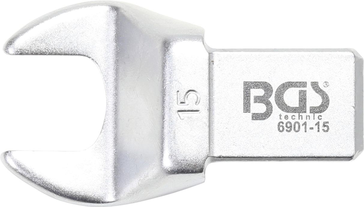 Veržliaraktis įstatomas plokščias | atviras tipas | 15 mm (6901-15)