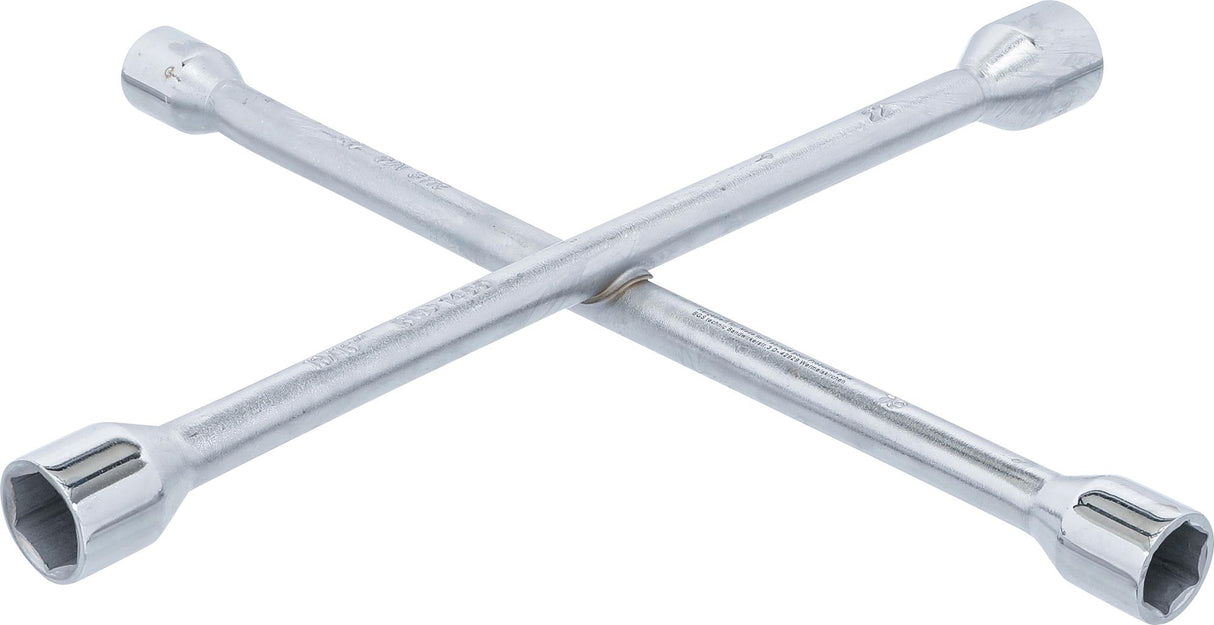 Automobilio rato raktas | kryžius | 17mm x 19 mm x 22 mm x 13/16" (1/2") (1455)