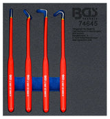 Tool case 1/6: hook set | insulated | 180 mm | 4 pcs (74645)