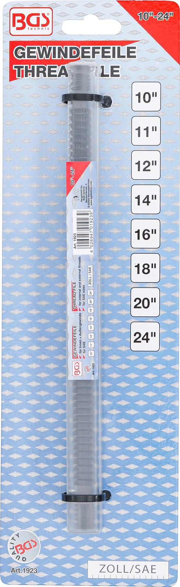 Sriegio matuoklis / atnaujinimo įrankis | vidinės ir išorinės pusės sriegiai | Whitworth 10 "- 24" (1923)