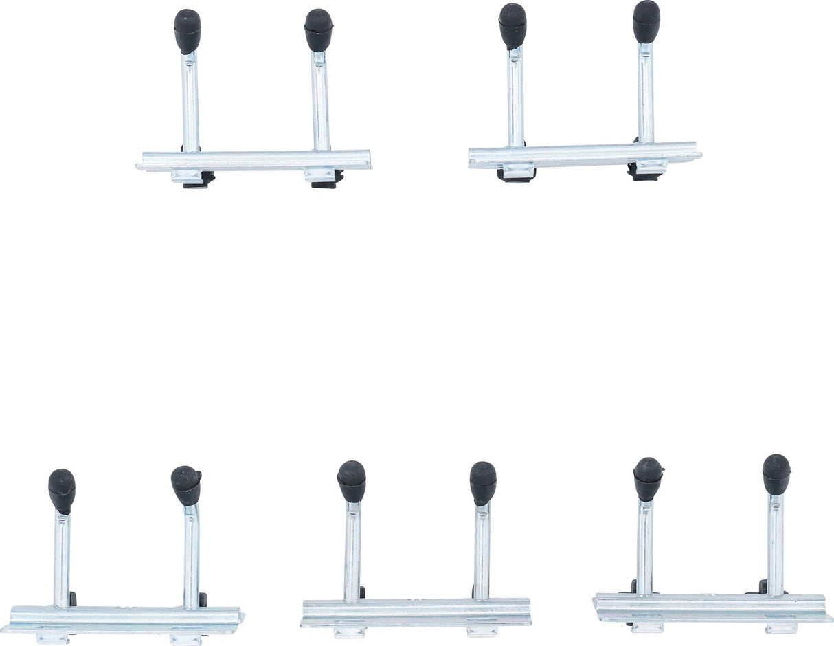 Набор двойных крючков | 40 mm | для системы хранения | 5 шт.