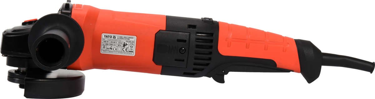 Kampinis šlifuoklis | greičio reguliavimas | 1400W | 125 mm (YT-82099)