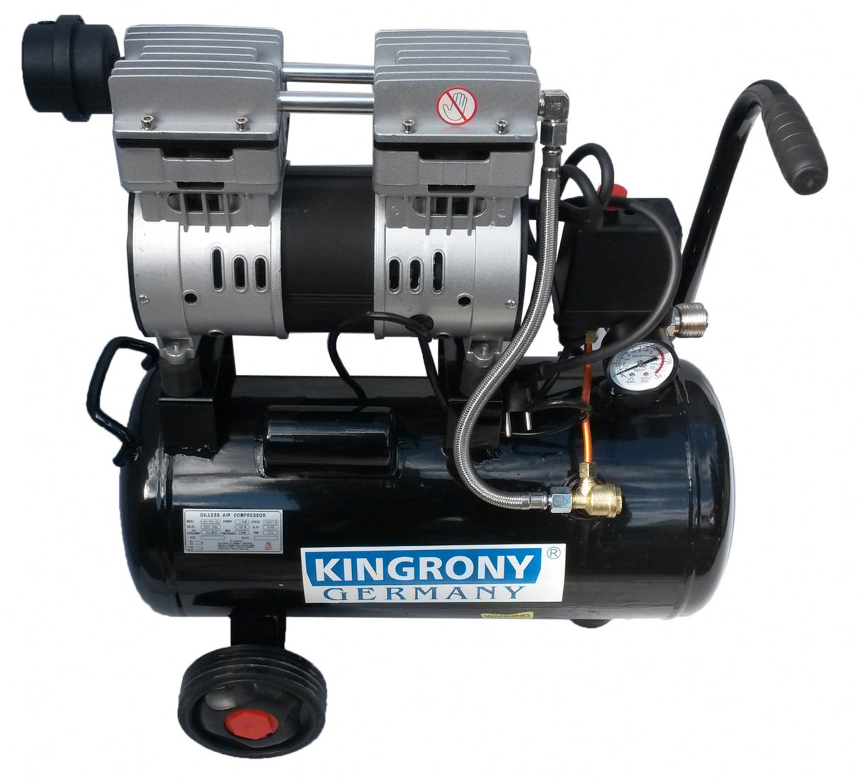 Oro kompresorius tylus | betepalinis | 18L/1,0HP/140 L/min (LXU-75018L)