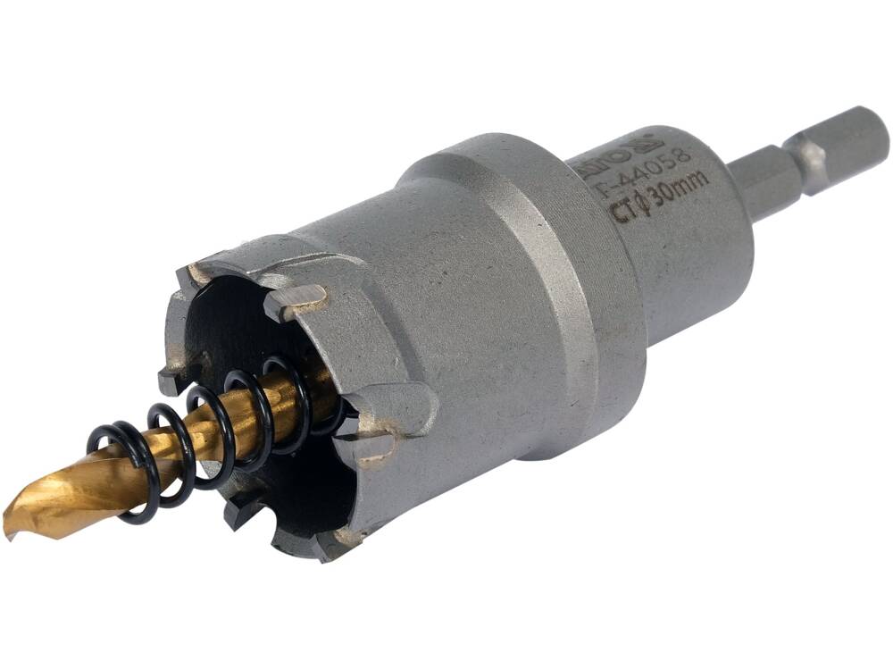 Skylių pjūklas / grąžtas metalui TCT | 30 mm (YT-44058)