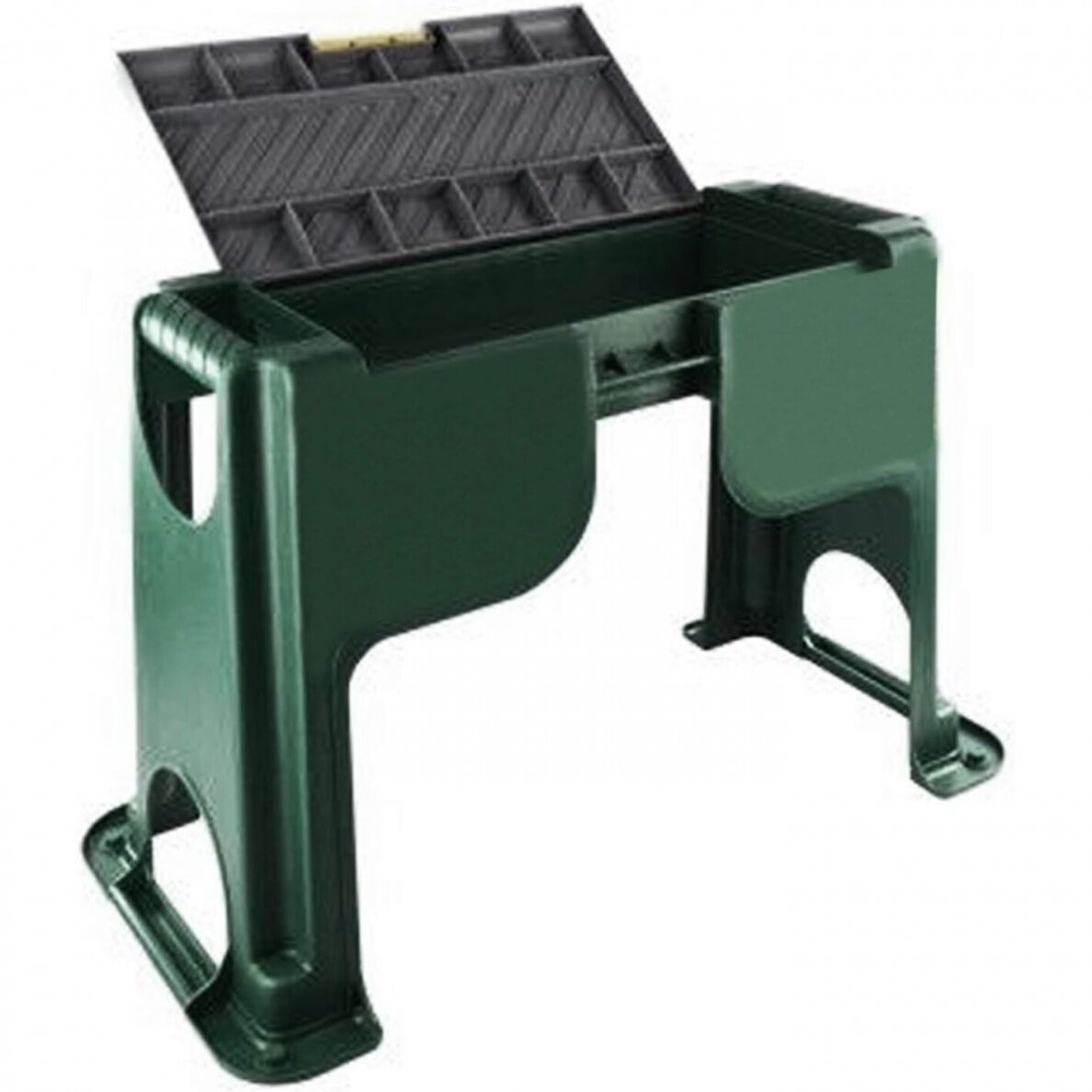 Atlenkiama sodo taburetė su įrankių skyriumi | 3 viename (KS3T)