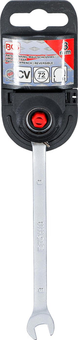 Kombinuotas raktas su terkšle | su reversu | 8 mm (6608)