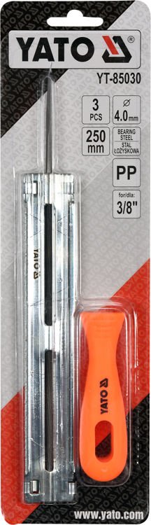 Kreipiančioji / gidas grandininiams pjūklams | su dilde | 4.0 mm (YT-85030)