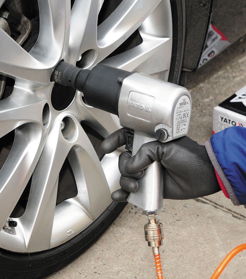 Pneumatinis smūginis veržliasukis | 12.5 mm (1/2") | 550 Nm (YT-09511)