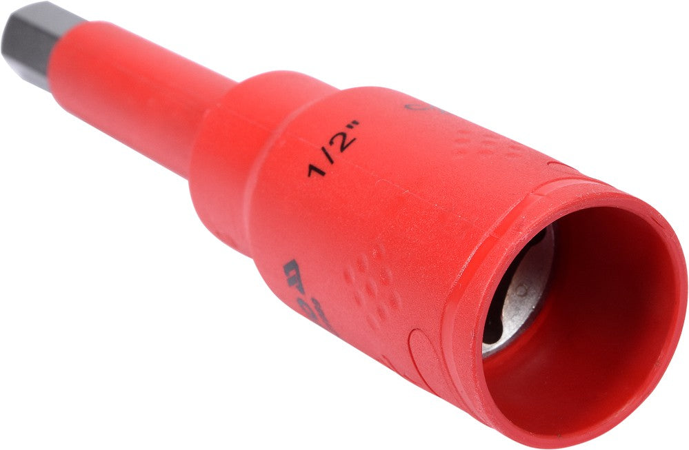 Izoliuotas antgalis elektrikui H4x120mm, 1/2" VDE (YT-21085)