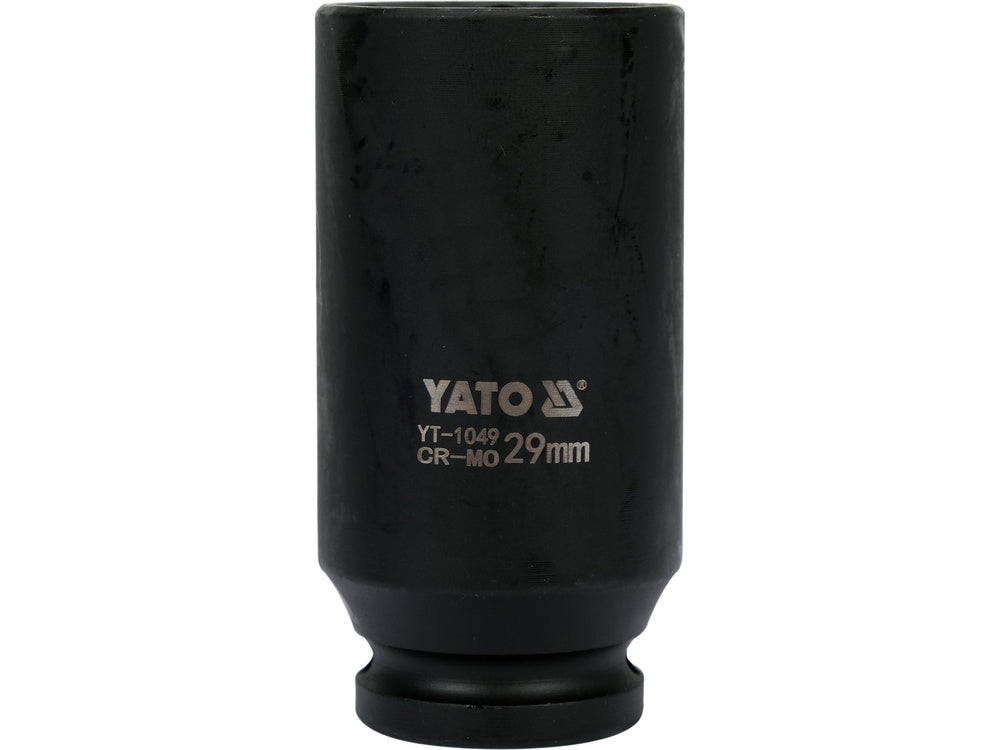 Galvutė smūginė šešiakampė ilga | 12,5 mm (1/2") | 29 mm (YT-1049)