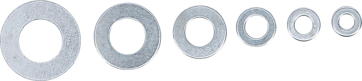 Tarpinių asortimentas | Ø 4 - 12 mm (vidinis skersmuo) | 130 vnt. (88133)
