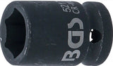 Galvutė smūginė šešiakampė | 12,5 mm (1/2") | 17 mm (5217)