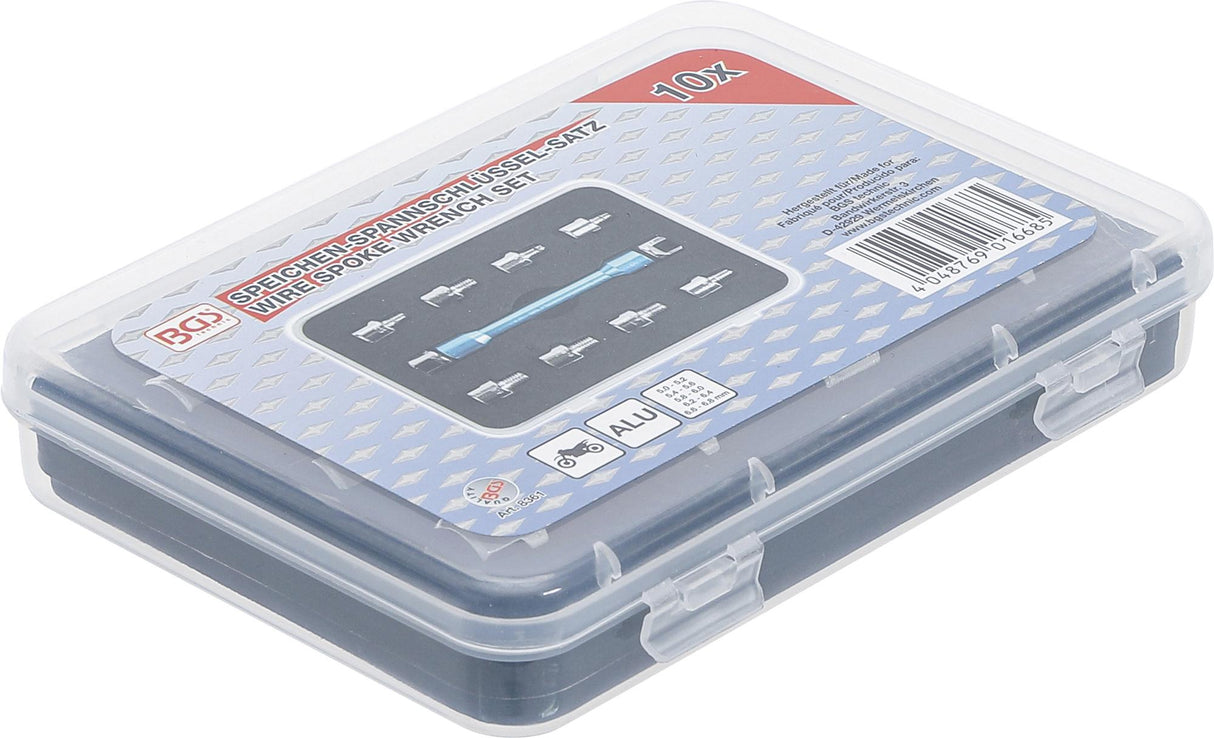 Stipinų veržliaraktis | keičiamos galvos | motociklams | 10 vnt. (8361)