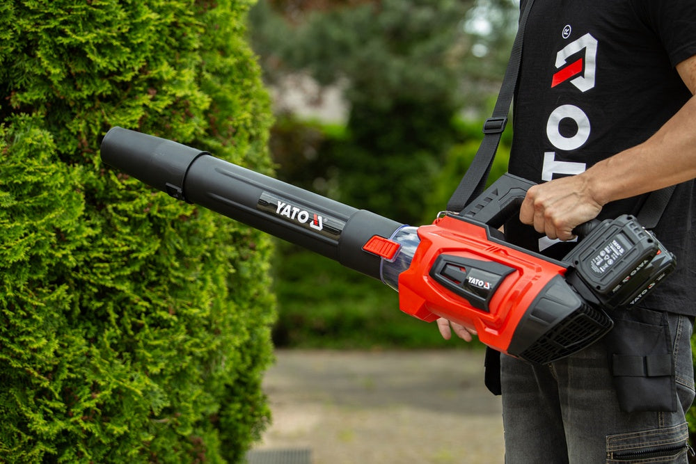 Oro pūstuvas akumuliatorinis | 2X18V | be baterijų (YT-85179)