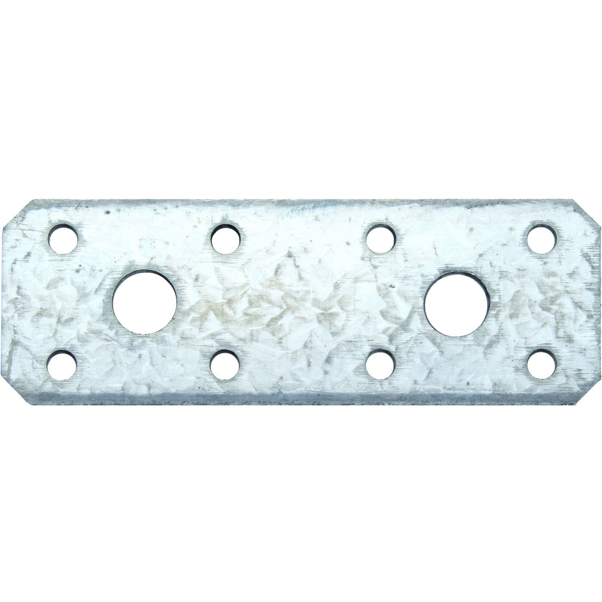 Стальная пластина с отверстиями 100 x 35 x 2.5 mm