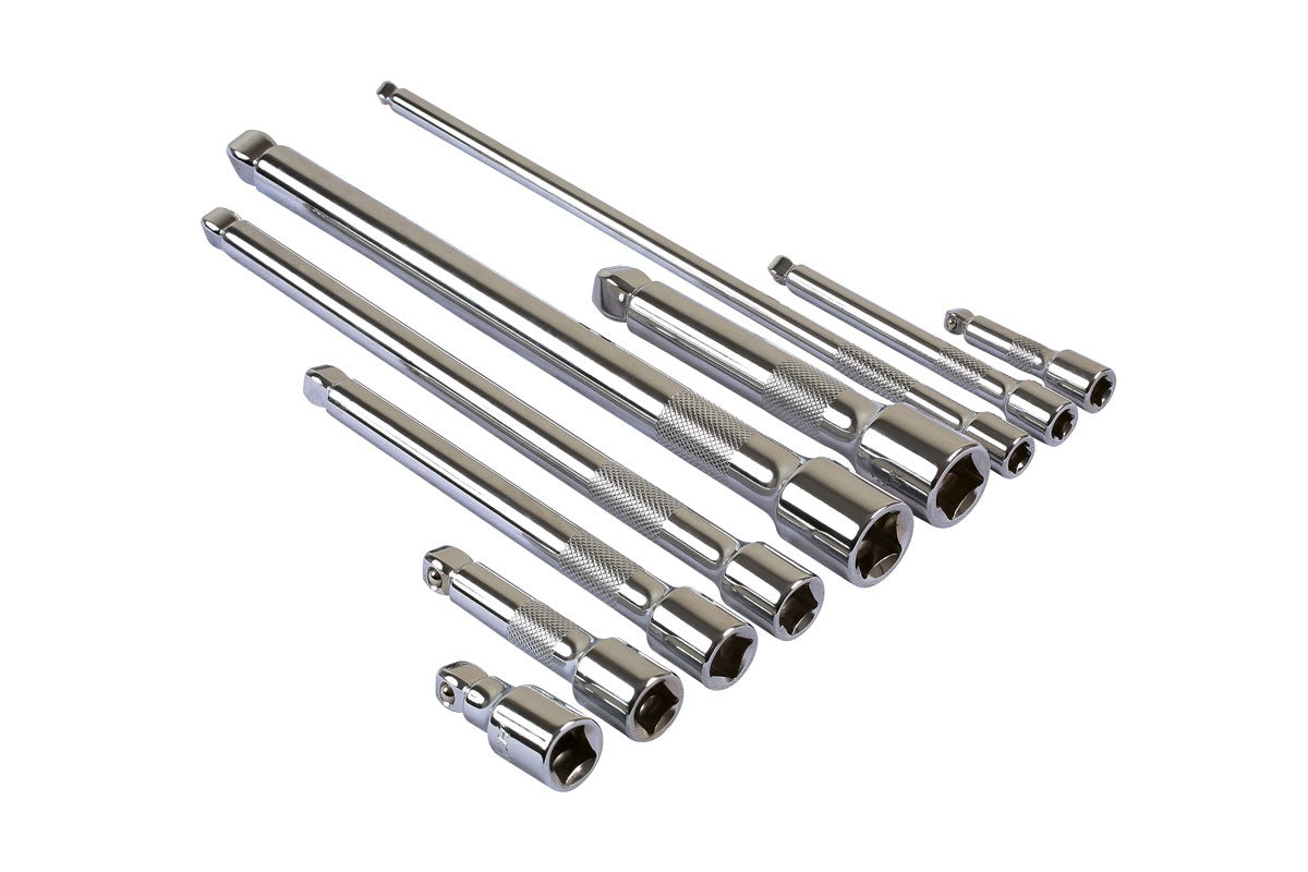 Ilgintuvų rinkinys | šarnyriniai | 6.3 mm (1/4") / 10 mm (3/8") / 12,5 mm (1/2") | 9 vnt. (KD146)