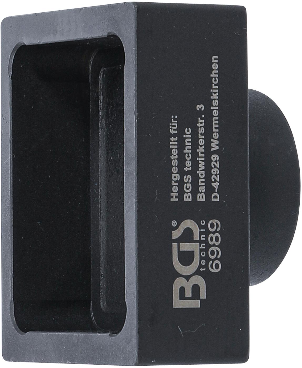 Ašies užspaudimo galvutė | DAF, MAN, Mercedes-Benz, Kässbohrer, Setra | 56 mm (6989)