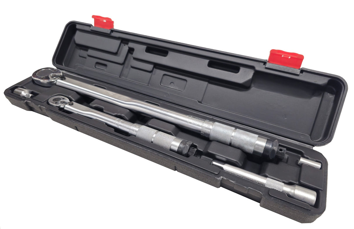 Dinamometrinių raktų rinkinys |  6.3 mm (1/4") / 12.5 mm (1/2") | 5 vnt. (TW1412)