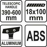 Langų ir kt. gramdiklis | 390~600 mm (YT-7551)