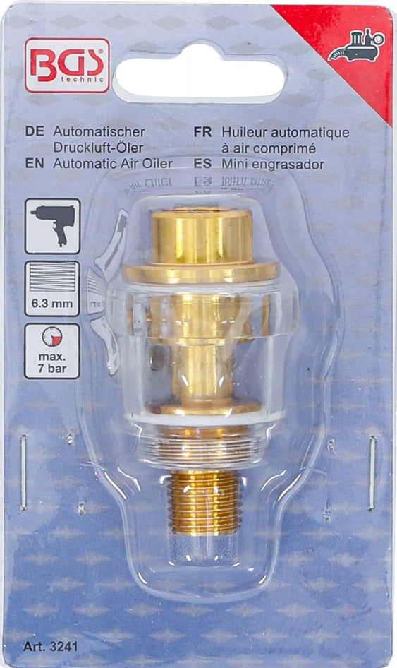 Automatinė oro tepalinė | žarnos jungtis 6.3 mm (1/4") (3241)