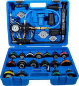 Radiatoriaus slėgio ir aušinimo sistemos testeris, su išpilstymo sistema | 28 vnt. (8098)