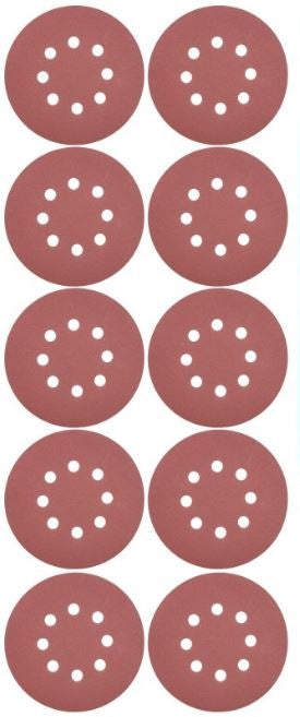 Šlifavimo popierius (velcro) žirafai | su skylėm | 225 mm / P180 | 10 vnt. (PD225180B)