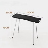 Sulankstomas stovyklavimo stalas / prekystalis (ZWZ02)