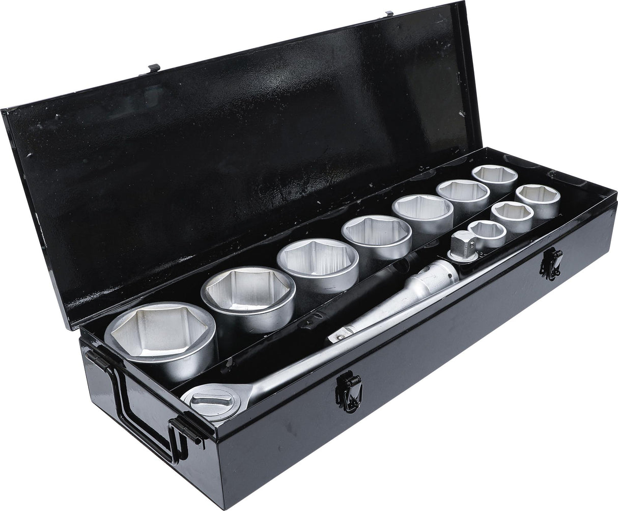 Galvučių ir rakto rinkinys | 25 mm (1") | 36-80 mm | 15 vnt. (15111)