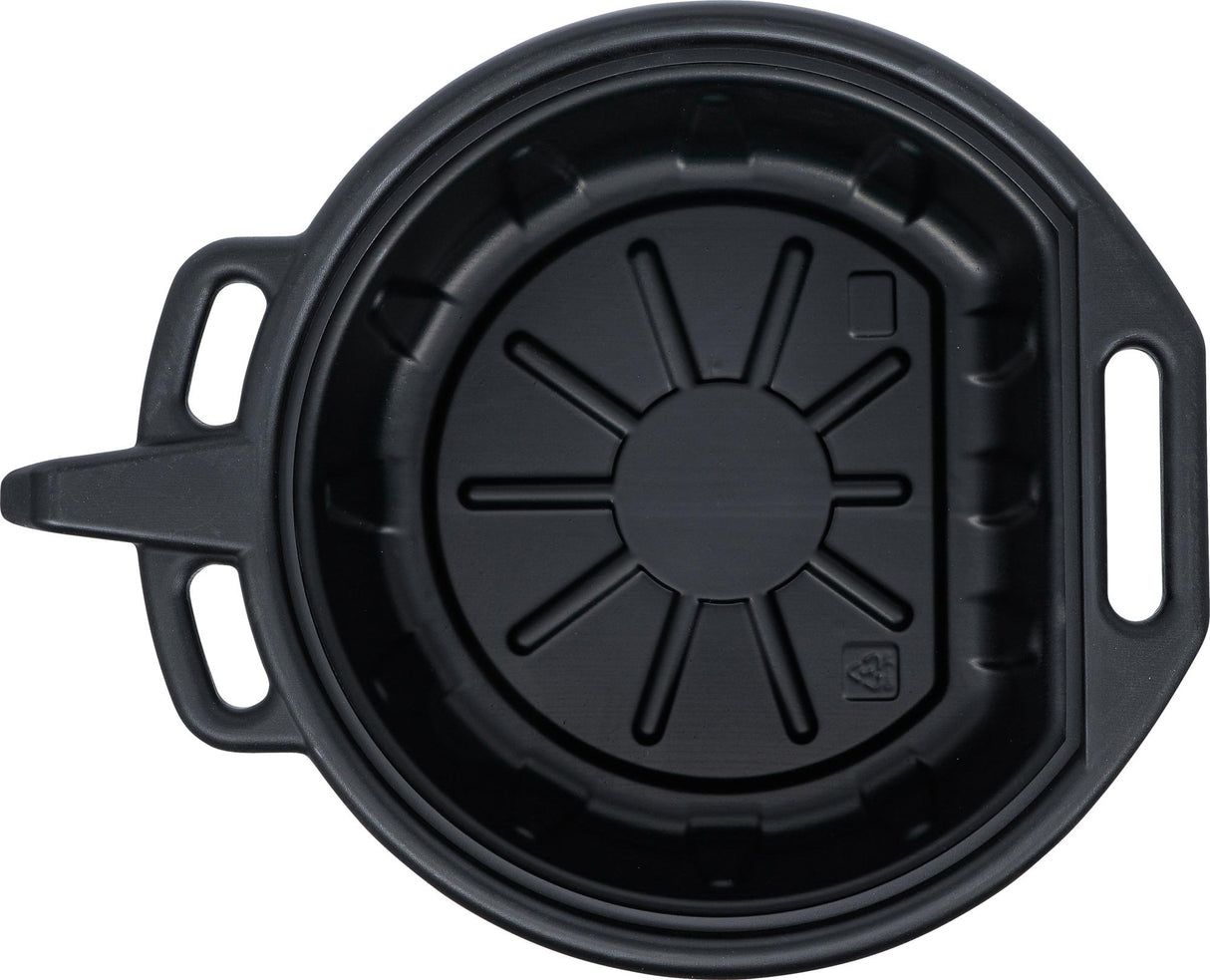 Indas alyvai su rankena ir nutekėjimu | 8 litrai (9981)