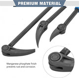 Montiruočių rinkinys | teleskopinės su šarnyru | 11 krypčių | 3 vnt. (APB3S)