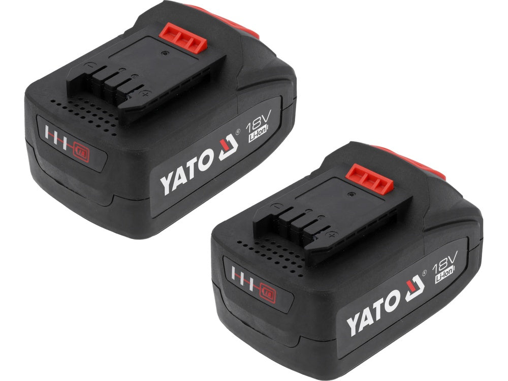 Аккумуляторная угловая шлифмашина с 2 x 4Ah батареями | 18V | 125 mm